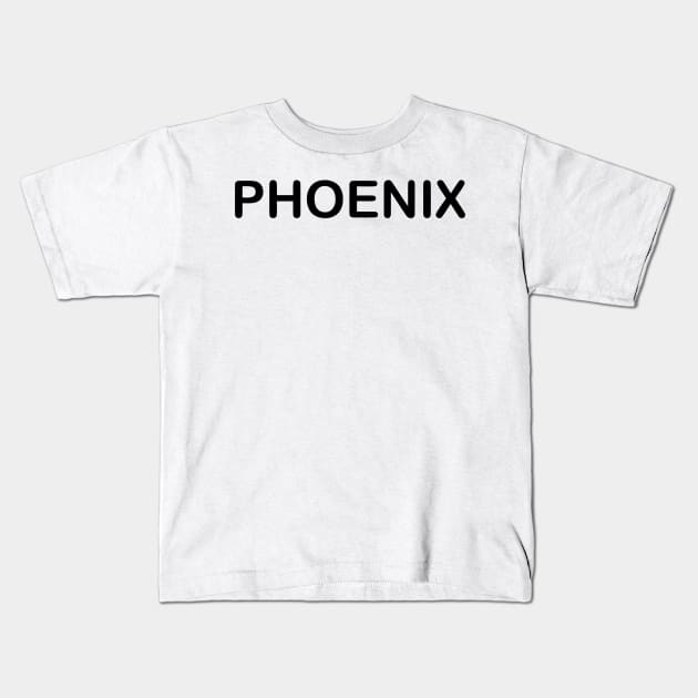 PHOENIX Kids T-Shirt by mabelas